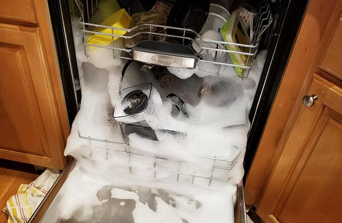 Dishwasher Overflow Restoration in Metro Detroit