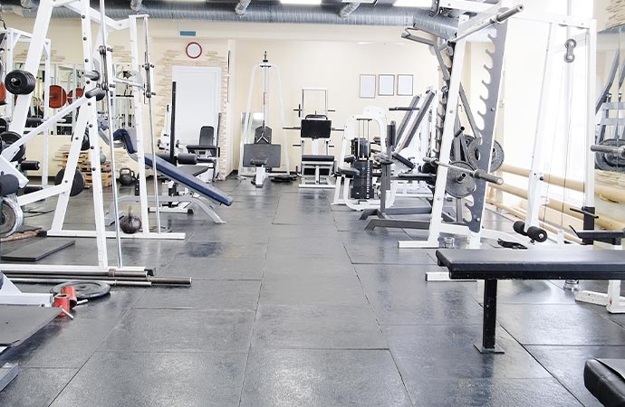 Gym and athletic facilities
