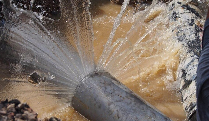 Main Water Line Break