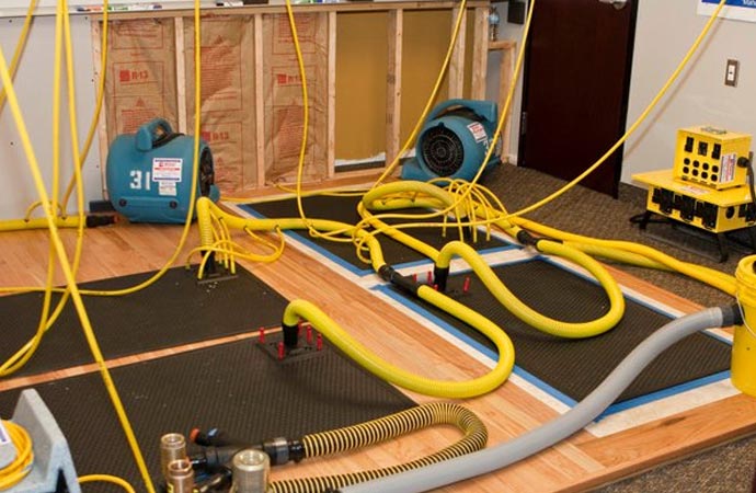 water damage restoration equipment