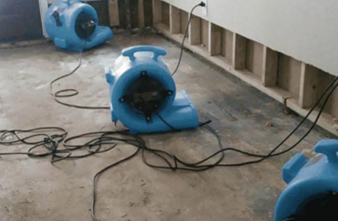 Water damage restoration equipment