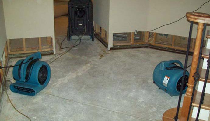 Flooded Basement Restoration